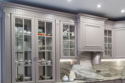 Glass Cabinets Installation